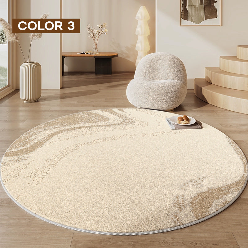 Casaconer | カーペット・洗える・2畳・3畳・滑り止め・北欧・ラグ・厚手・オールシーズン直径120cm・160cm・200cm・300cm・ラグマット・オシャレ・滑り止め付・マット・ラグカーペット・北欧・おしゃれ・ラグ・ウォッシャブル・リビング・夏