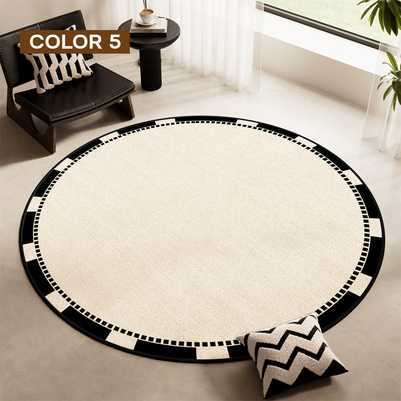 Casaconer | カーペット・洗える・2畳・3畳・滑り止め・北欧・ラグ・厚手・オールシーズン直径120cm・160cm・200cm・300cm・ラグマット・オシャレ・滑り止め付・マット・ラグカーペット・北欧・おしゃれ・ラグ・ウォッシャブル・リビング・夏