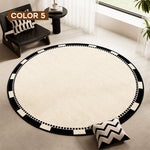 Casaconer | カーペット・洗える・2畳・3畳・滑り止め・北欧・ラグ・厚手・オールシーズン直径120cm・160cm・200cm・300cm・ラグマット・オシャレ・滑り止め付・マット・ラグカーペット・北欧・おしゃれ・ラグ・ウォッシャブル・リビング・夏