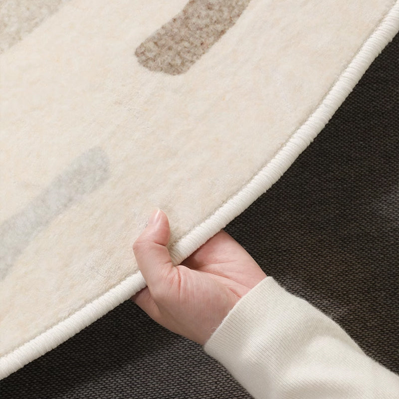 Casaconer | カーペット・洗える・2畳・3畳・滑り止め・北欧・ラグ・厚手・オールシーズン直径120cm・160cm・200cm・300cm・ラグマット・オシャレ・滑り止め付・マット・ラグカーペット・北欧・おしゃれ・ラグ・ウォッシャブル・リビング・夏