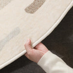 Casaconer | カーペット・洗える・2畳・3畳・滑り止め・北欧・ラグ・厚手・オールシーズン直径120cm・160cm・200cm・300cm・ラグマット・オシャレ・滑り止め付・マット・ラグカーペット・北欧・おしゃれ・ラグ・ウォッシャブル・リビング・夏