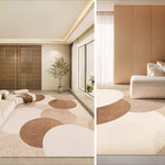 Casaconer | カーペット・おしゃれ・オールシーズン対応・北欧デザイン・ラグマット・絨毯・リビング・寝室・子供部屋・床暖房対応・カラー多数・室内用