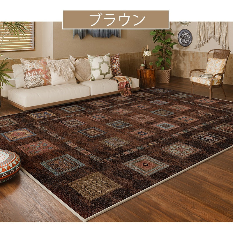 Casaconer | カーペット・おしゃれ・オールシーズン対応・北欧デザイン・ラグマット・絨毯・リビング・寝室・子供部屋・床暖房対応・カラー多数・室内用