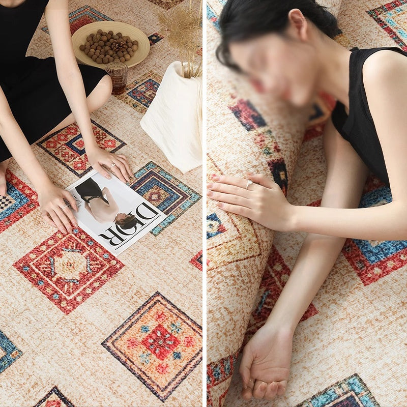 Casaconer | カーペット・おしゃれ・オールシーズン対応・北欧デザイン・ラグマット・絨毯・リビング・寝室・子供部屋・床暖房対応・カラー多数・室内用