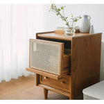 Casaconer | ナイトテーブル・木製・天然木・おしゃれ・シンプル・収納付き・小物収納・47