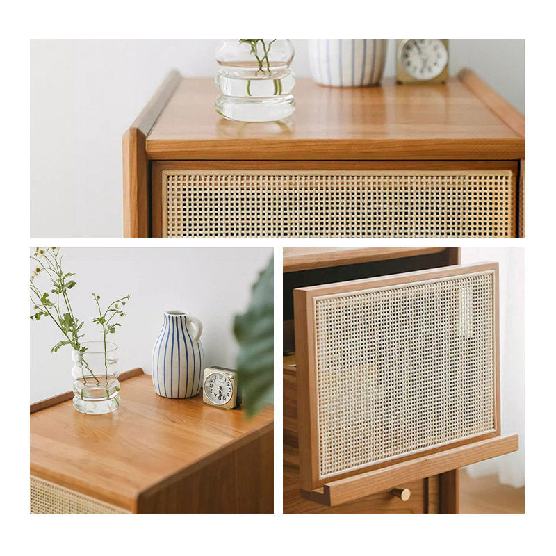 Casaconer | ナイトテーブル・木製・天然木・おしゃれ・シンプル・収納付き・小物収納・47