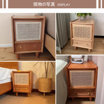 Casaconer | ナイトテーブル・木製・天然木・おしゃれ・シンプル・収納付き・小物収納・47