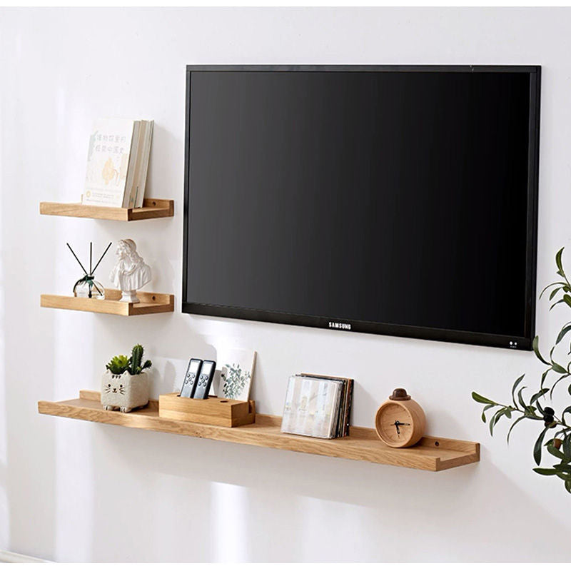 Casaconer | 壁掛け棚・飾り棚・ウォールラック・賃貸・壁掛け・棚・収納・ウォールシェルフ・おしゃれ・収納・トイレ・写真・賃貸取付OK・天然木・ナチュラル・木製・北欧・DIY・インテリア・洗面所・お風呂・シンプル・小物・本棚・取り付け簡単・スリム・モダン・インテリア