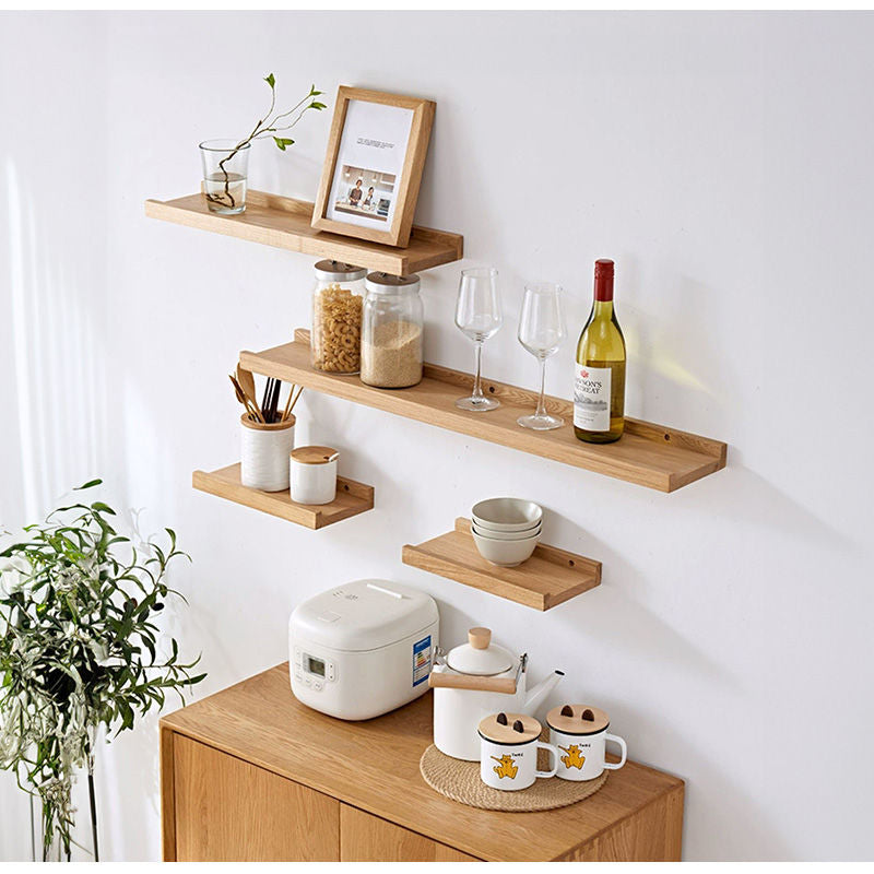 Casaconer | 壁掛け棚・飾り棚・ウォールラック・賃貸・壁掛け・棚・収納・ウォールシェルフ・おしゃれ・収納・トイレ・写真・賃貸取付OK・天然木・ナチュラル・木製・北欧・DIY・インテリア・洗面所・お風呂・シンプル・小物・本棚・取り付け簡単・スリム・モダン・インテリア