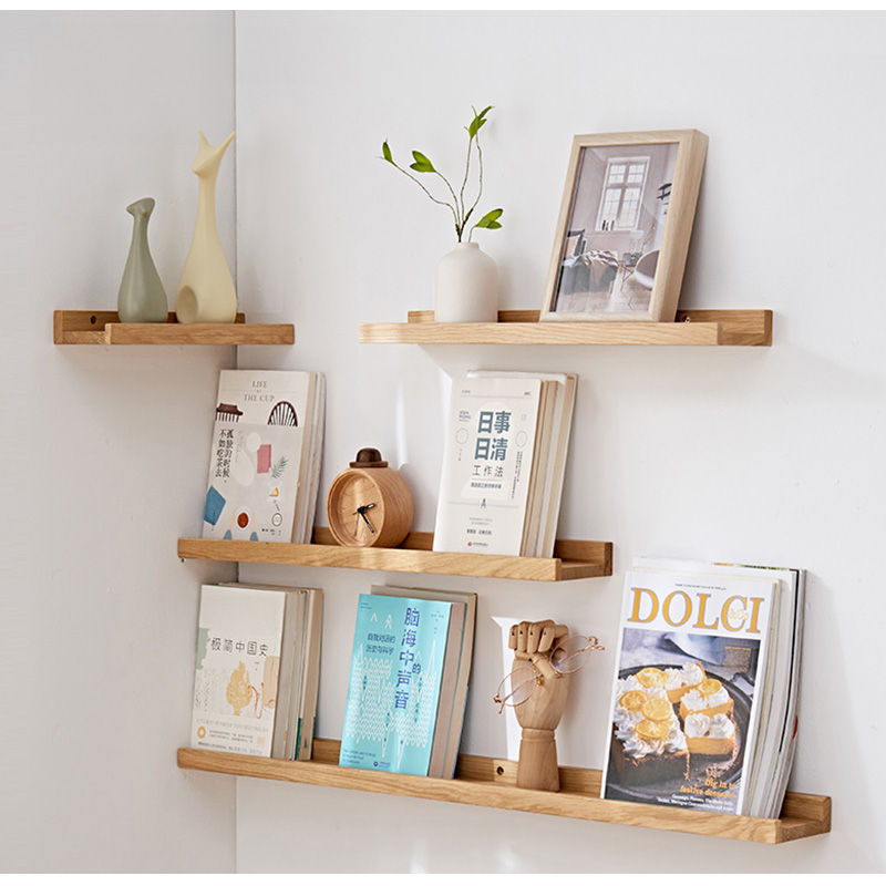 Casaconer | 壁掛け棚・飾り棚・ウォールラック・賃貸・壁掛け・棚・収納・ウォールシェルフ・おしゃれ・収納・トイレ・写真・賃貸取付OK・天然木・ナチュラル・木製・北欧・DIY・インテリア・洗面所・お風呂・シンプル・小物・本棚・取り付け簡単・スリム・モダン・インテリア