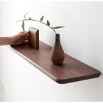 Casaconer | ウォールシェルフ・壁掛け棚・ラック・スパイスラック・ウォールラック・木製・ガード付き・収納棚・キッチン・トイレ壁棚・玄関・壁掛けラック・小物置き・省スペース・アンティーク・飾り棚・取り外し簡単・おしゃれ・飾り棚