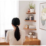 Casaconer | ウォールラック・天然木・木製・おしゃれ・ナチュラル・北欧・シンプル・収納・玄関