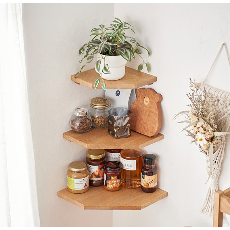 Casaconer | ウォールラック・天然木・木製・おしゃれ・ナチュラル・北欧・シンプル・収納・玄関