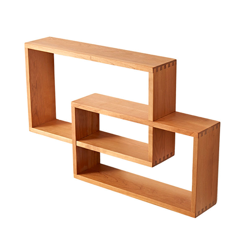 Casaconer | ウォールシェルフ・壁掛け棚・ラック・スパイスラック・ウォールラック・木製・ガード付き・収納棚・キッチン・トイレ壁棚・玄関・壁掛けラック・小物置き・省スペース・アンティーク・飾り棚・取り外し簡単・おしゃれ・飾り棚