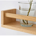 Casaconer | ウォールシェルフ・壁掛け棚・ラック・スパイスラック・ウォールラック・木製・収納棚・キッチン・トイレ壁棚・玄関・壁掛けラック・小物置き・省スペース・アンティーク・飾り棚・取り外し簡単・おしゃれ・飾り棚