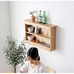 Casaconer | ウォールラック・木製・天然木・ナチュラル・北欧・シンプル・おしゃれ・収納・玄関