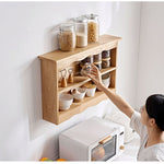 Casaconer | ウォールラック・木製・天然木・ナチュラル・北欧・シンプル・おしゃれ・収納・玄関