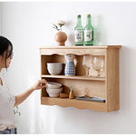 Casaconer | ウォールラック・木製・天然木・ナチュラル・北欧・シンプル・おしゃれ・収納・玄関