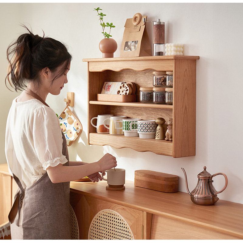 Casaconer | ウォールラック・木製・天然木・ナチュラル・北欧・シンプル・おしゃれ・収納・玄関