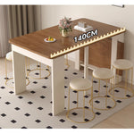 Casaconer | 伸縮ダイニングテーブル・天然木・折りたたみ・モダン