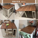 Casaconer | 伸縮ダイニングテーブル・天然木・折りたたみ・モダン