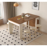 Casaconer | 伸縮ダイニングテーブル・天然木・折りたたみ・モダン