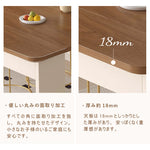 Casaconer | 伸縮ダイニングテーブル・天然木・折りたたみ・モダン