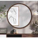 Casaconer | 鏡・おしゃれ・軽量・北欧・壁掛け・円形・丸型・50cm