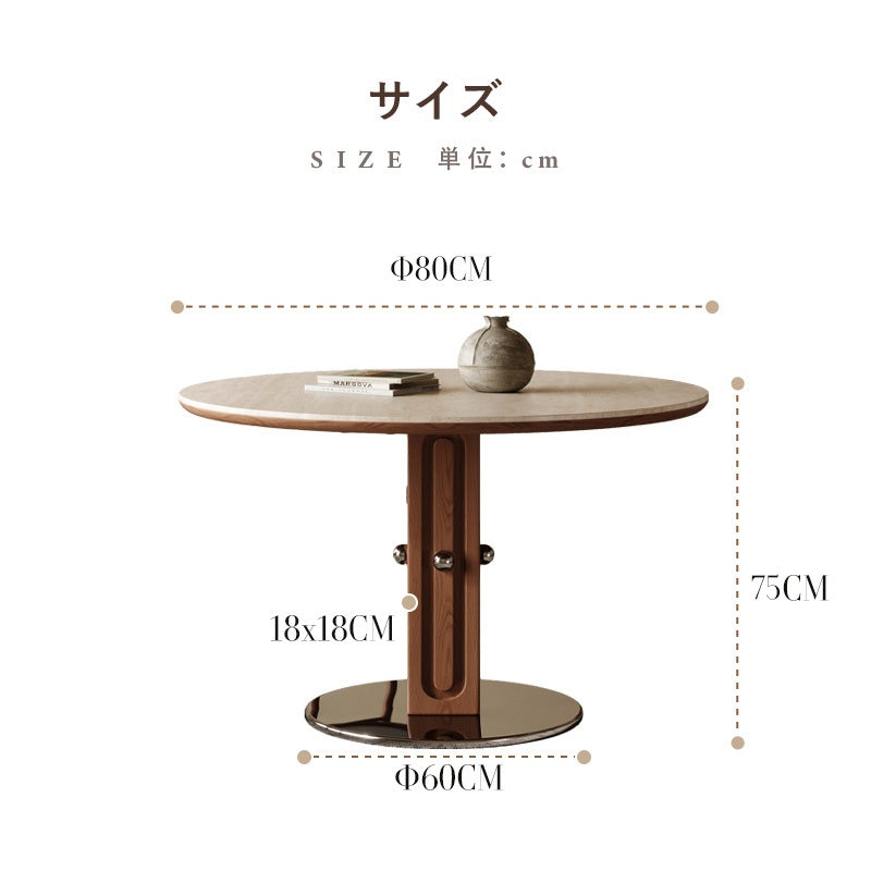 ダイニングテーブル 丸 80 100 120 セラミック天板 4人 テーブル 2人 6人 4人 テーブルのみ ダイニング シンプル 4人掛け用 6人掛け用 おしゃれ 食卓 汚れや傷に強い 高級 コーヒーテーブル 店舗用 業務用 モダン シンプル 北欧 新生活