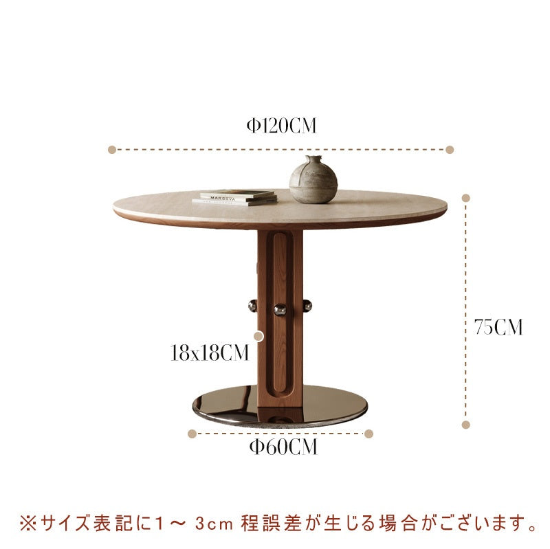 ダイニングテーブル 丸 80 100 120 セラミック天板 4人 テーブル 2人 6人 4人 テーブルのみ ダイニング シンプル 4人掛け用 6人掛け用 おしゃれ 食卓 汚れや傷に強い 高級 コーヒーテーブル 店舗用 業務用 モダン シンプル 北欧 新生活