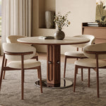 ダイニングテーブル 丸 80 100 120 セラミック天板 4人 テーブル 2人 6人 4人 テーブルのみ ダイニング シンプル 4人掛け用 6人掛け用 おしゃれ 食卓 汚れや傷に強い 高級 コーヒーテーブル 店舗用 業務用 モダン シンプル 北欧 新生活