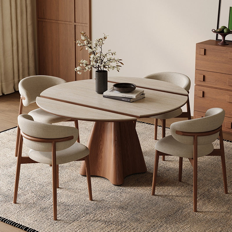 ダイニングテーブル 伸縮 6人 セラミック 丸 丸テーブル おしゃれ 120 4人 大理石柄 セラミックテーブル テーブル食卓テーブル耐熱 食事テーブル リビングテーブル 4人用 高級感 新生活 北欧