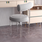 セラミックダイニングテーブル・アクリル脚・黒食卓・おしゃれ・2人/4人/6人/8人掛け・高さ75cm