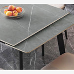 Casaconer | 伸縮ダイニングテーブル・セラミック天板・モダン・幅120・180・6人掛け