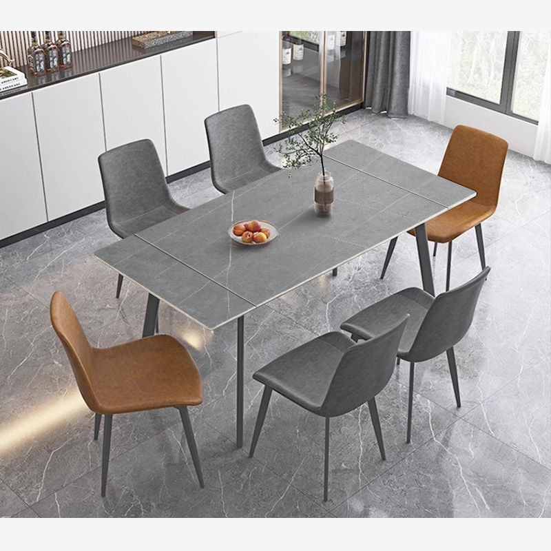 Casaconer | 伸縮ダイニングテーブル・セラミック天板・モダン・幅120・180・6人掛け