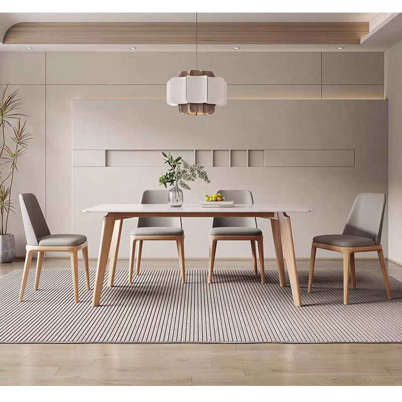 Casaconer | ダイニングチェア・天然木・レザー・木製・北欧・おしゃれ・ナチュラル・韓国風・ダイニング・ダイニングチェアー・4脚セット・2脚セット