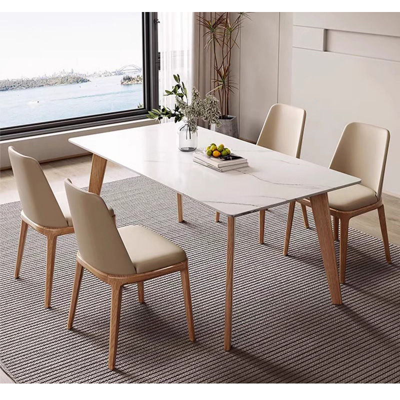 Casaconer | ダイニングチェア・天然木・レザー・木製・北欧・おしゃれ・ナチュラル・韓国風・ダイニング・ダイニングチェアー・4脚セット・2脚セット