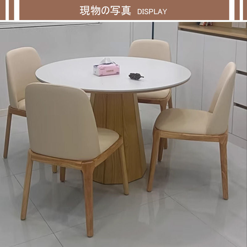 Casaconer | ダイニングチェア・天然木・レザー・木製・北欧・おしゃれ・ナチュラル・韓国風・ダイニング・ダイニングチェアー・4脚セット・2脚セット