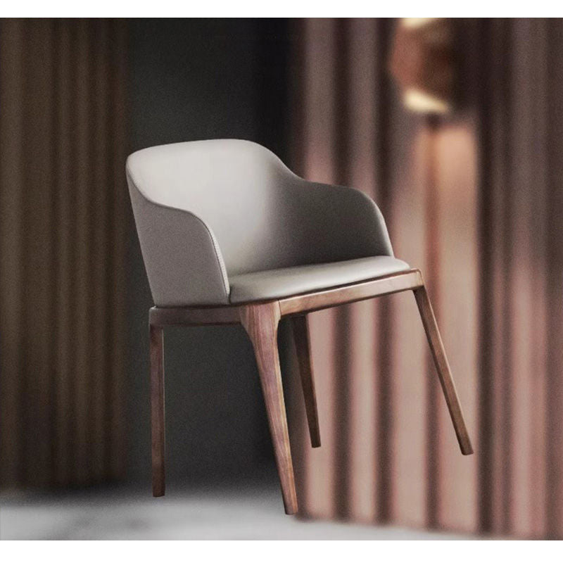 Casaconer | ダイニングチェア・天然木・レザー・木製・北欧・おしゃれ・ナチュラル・韓国風・ダイニング・ダイニングチェアー・4脚セット・2脚セット