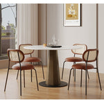 丸テーブル・ダイニングテーブル・2人/4人掛け・食卓・円卓・食事テーブル・セラミック・無垢材・スタイリッシュ