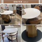 丸テーブル・ダイニングテーブル・2人/4人掛け・食卓・円卓・食事テーブル・セラミック・無垢材・スタイリッシュ