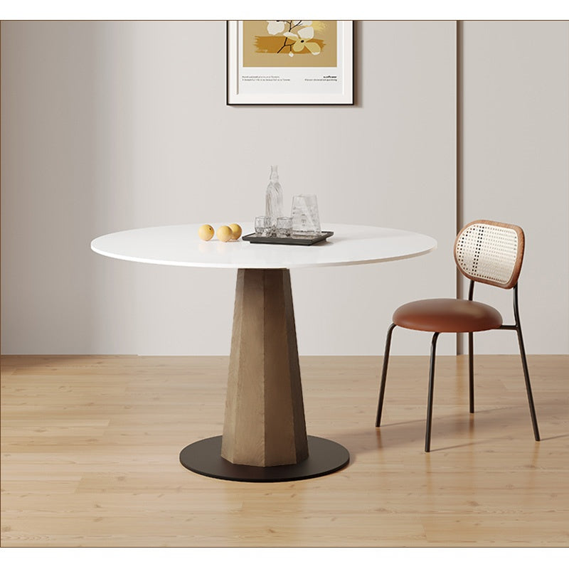 丸テーブル・ダイニングテーブル・2人/4人掛け・食卓・円卓・食事テーブル・セラミック・無垢材・スタイリッシュ