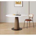 丸テーブル・ダイニングテーブル・2人/4人掛け・食卓・円卓・食事テーブル・セラミック・無垢材・スタイリッシュ