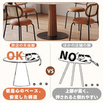 Casaconer | 円形・木製・セラミック天板・モダン・ダイニングテーブル・6人掛け・3人掛け