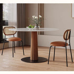 Casaconer | 円形・木製・セラミック天板・モダン・ダイニングテーブル・6人掛け・3人掛け
