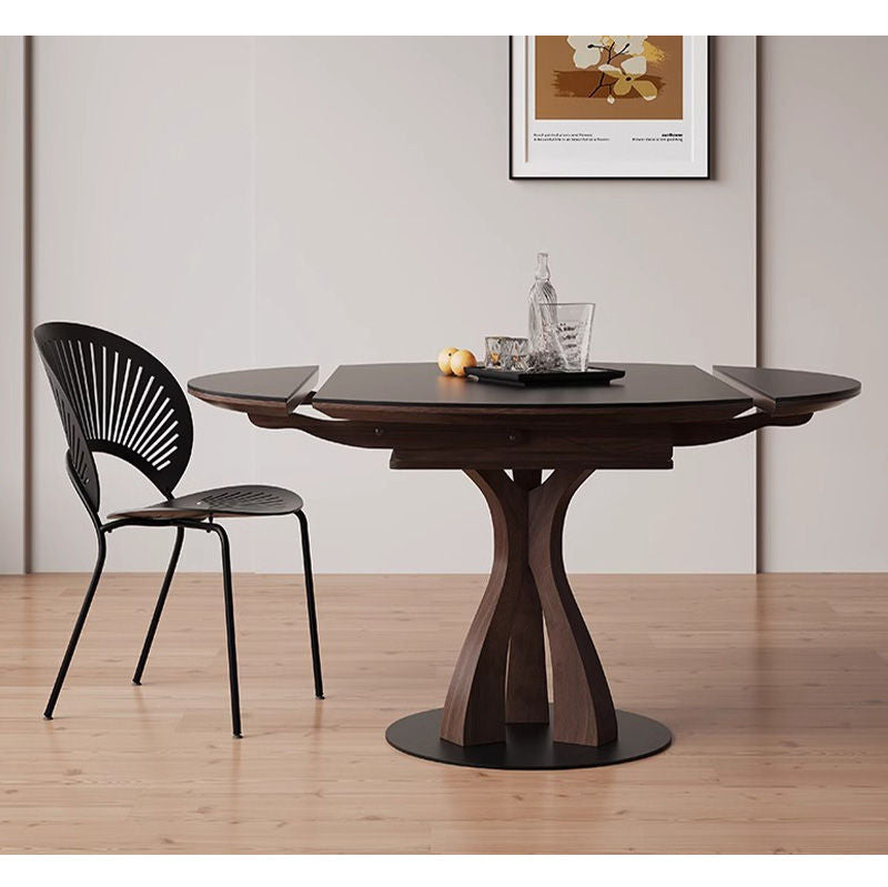 Casaconer | 円形ダイニングテーブル・セラミック・モダン・ダイニングテーブル・幅70・120・6人掛け