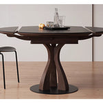 Casaconer | 円形ダイニングテーブル・セラミック・モダン・ダイニングテーブル・幅70・120・6人掛け