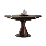 Casaconer | 円形ダイニングテーブル・セラミック・モダン・ダイニングテーブル・幅70・120・6人掛け