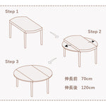 Casaconer | ダイニングテーブル・木製・天然木・セラミック天板・おしゃれ・シンプル・北欧・韓国インテリア・120・4人掛け