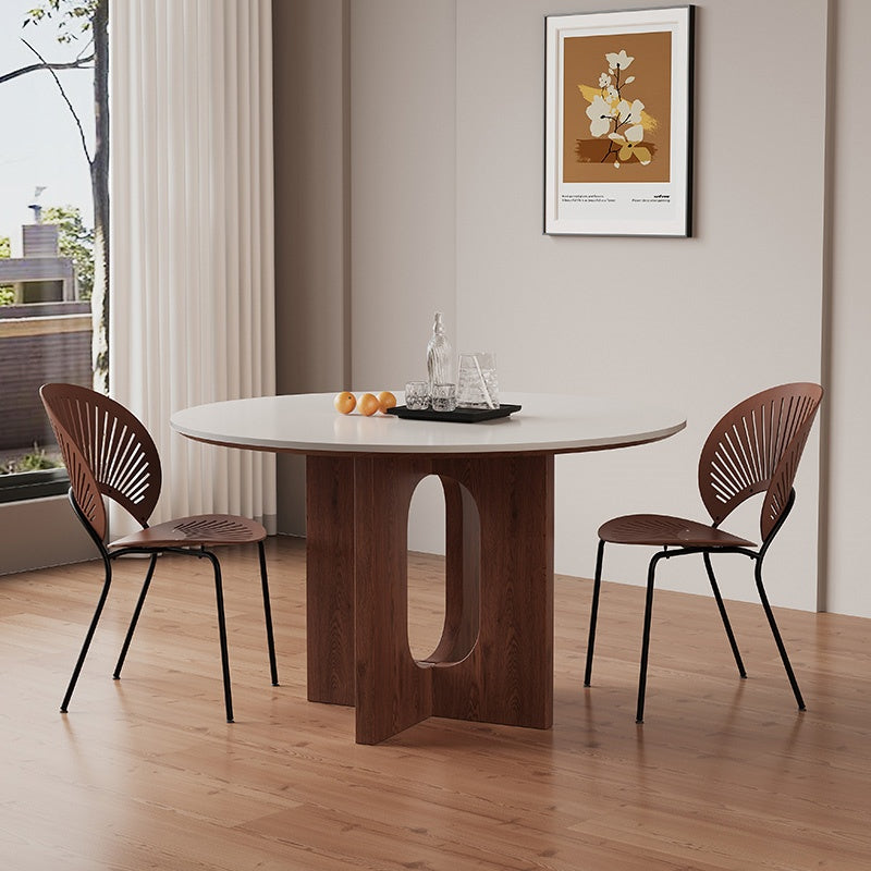 ダイニングテーブル 丸 100cm 120cm セラミックテーブル セラミック天板 円 食事テーブル テーブル リビングテーブル2人用 4人用 テーブル単品 セラミック 耐高温 お手入れ簡単 耐摩耗 おしゃれ ホワイト 北欧 木製